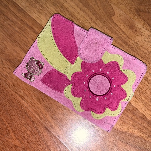 Hello Kitty by Sanrio 30th Anniversary Suede Wallet